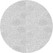 Square Patterned Cloud Gray Rug, pat2677gry