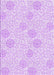 Patterned Violet Purple Rug, pat2677pur