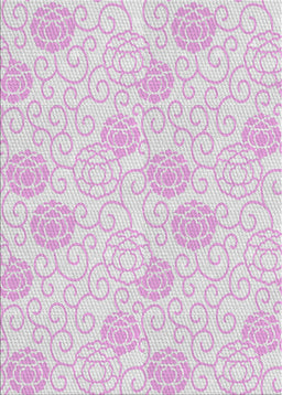 Machine Washable Transitional White Smoke Rug, wshpat2677