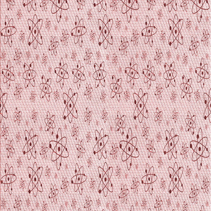 Patterned Pink Rug, pat268rd