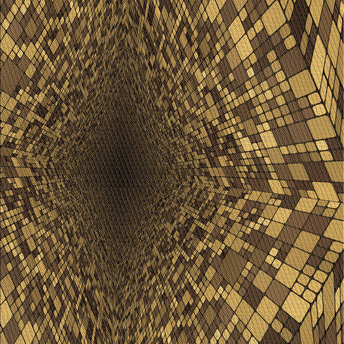 Machine Washable Transitional Cinnamon Brown Rug, wshpat2686brn