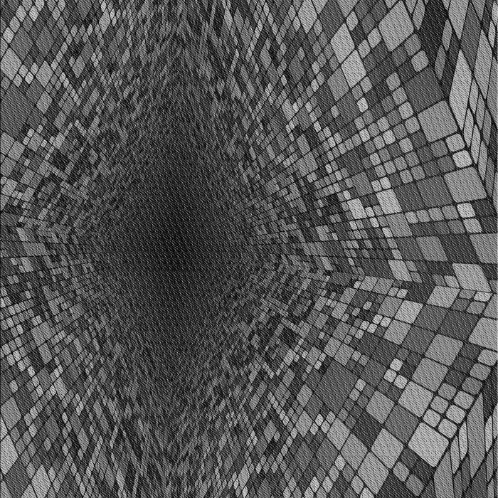 Patterned Charcoal Black Rug, pat2686gry