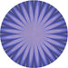 Square Machine Washable Transitional Purple Mimosa Purple Rug in a Living Room, wshpat2687blu