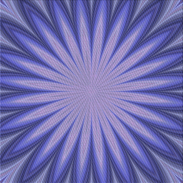 Round Patterned Purple Mimosa Purple Rug, pat2687blu