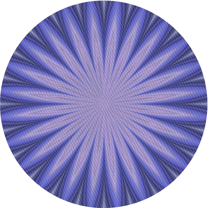 Square Patterned Purple Mimosa Purple Rug, pat2687blu