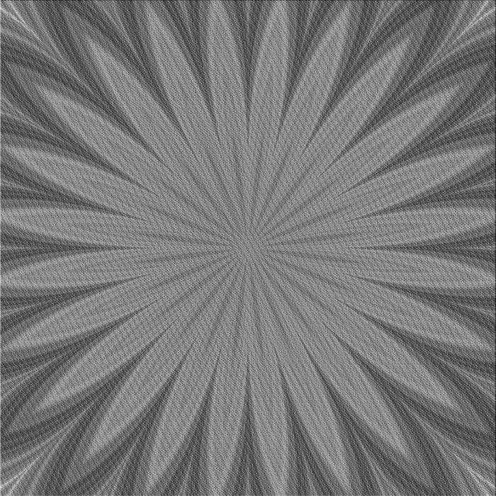 Round Patterned Gray Rug, pat2687gry