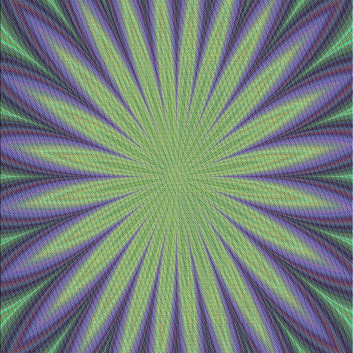 Patterned Green Rug, pat2687lblu