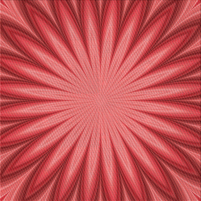 Round Patterned Red Rug, pat2687rd