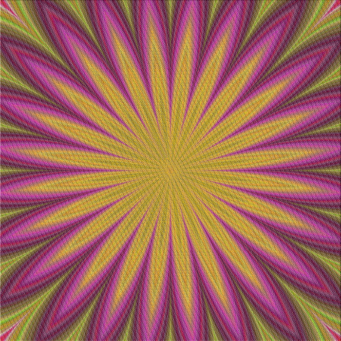 Square Patterned Gold Novelty Rug, pat2687