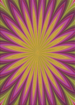 Patterned Gold Novelty Rug, pat2687