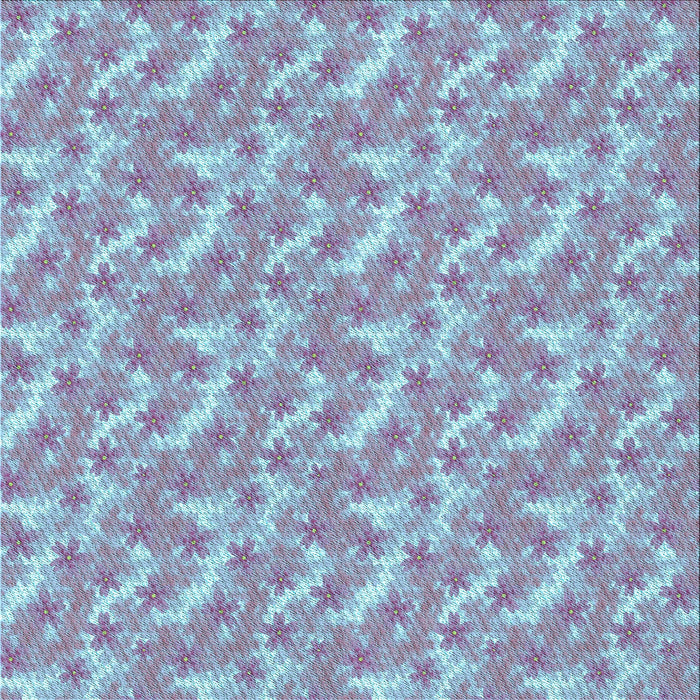 Round Machine Washable Transitional Lavender Purple Rug, wshpat2689lblu