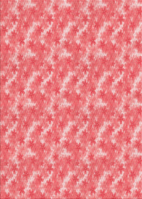 Machine Washable Transitional Light Coral Pink Rug, wshpat2689rd