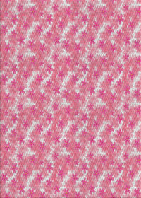 Machine Washable Transitional Pink Rug, wshpat2689