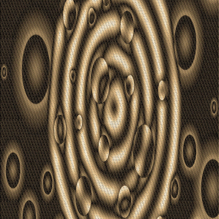 Patterned Copper Brown Rug, pat269brn