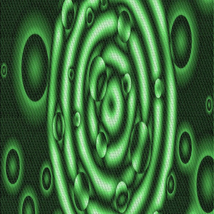 Patterned Dark Forest Green Rug, pat269grn