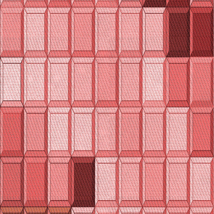 Machine Washable Transitional Pastel Pink Rug, wshpat2690rd