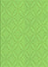 Machine Washable Transitional Green Rug, wshpat2691grn