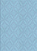 Patterned Iceberg Blue Rug, pat2691lblu