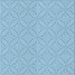 Round Patterned Iceberg Blue Rug, pat2691lblu