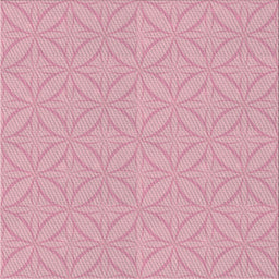 Square Patterned Purple Pink Novelty Rug, pat2691