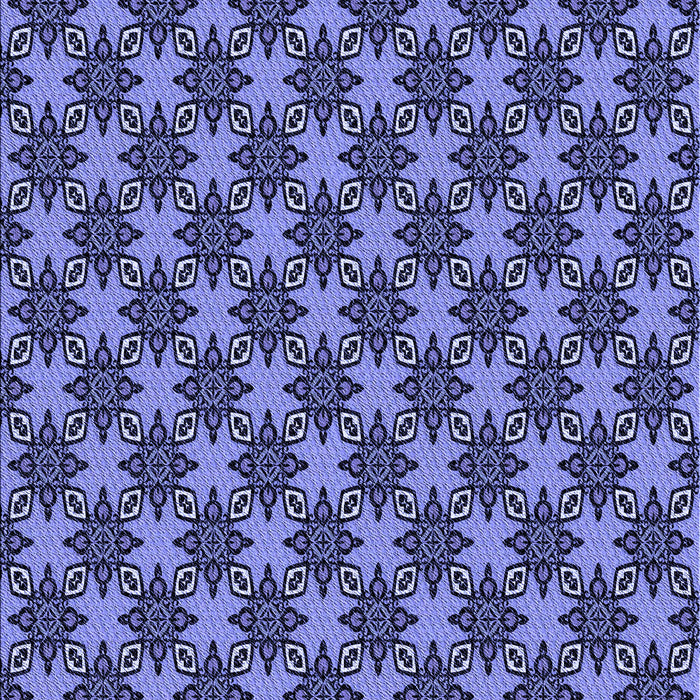 Patterned Blue Rug, pat2692blu