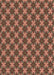 Patterned Bakers Brown Rug, pat2692brn