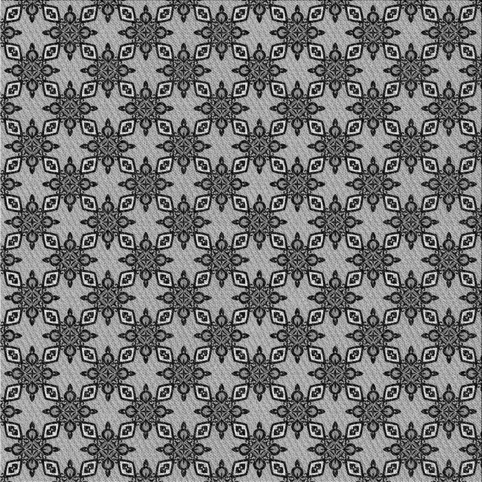Round Patterned Cloud Gray Rug, pat2692gry