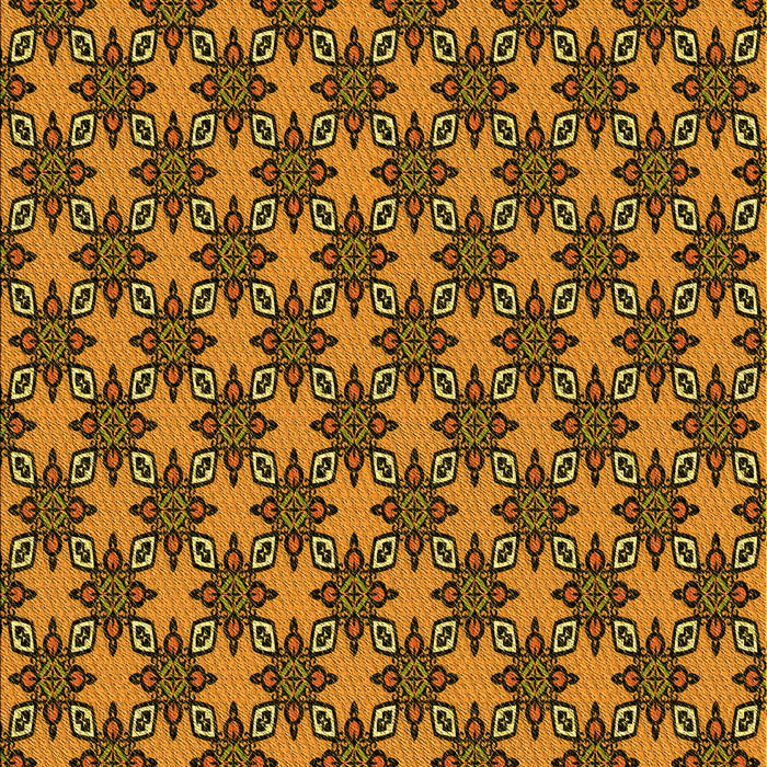 Patterned Red Brown Rug, pat2692yw