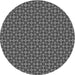 Square Patterned Gunmetal Gray Rug, pat2693gry