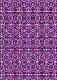 Machine Washable Transitional Purple Rug, wshpat2693pur