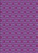 Machine Washable Transitional Purple Rug, wshpat2693pur