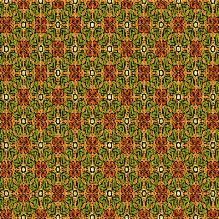 Patterned Red Brown Rug, pat2693yw