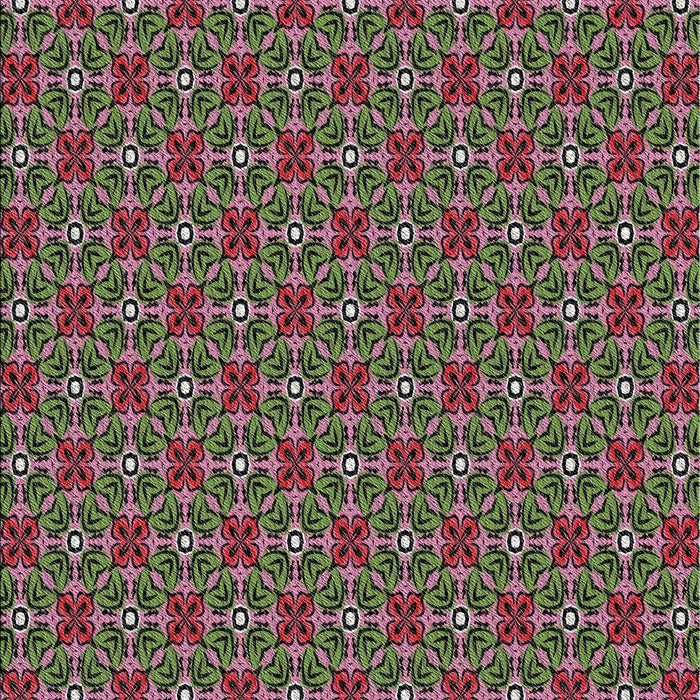 Patterned Purple Lily Purple Novelty Rug, pat2693