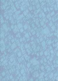 Machine Washable Transitional Sky Blue Rug, wshpat2694lblu