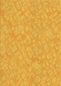 Machine Washable Transitional Deep Yellow Rug, wshpat2694yw
