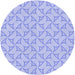 Square Patterned Sky Blue Rug, pat2695blu