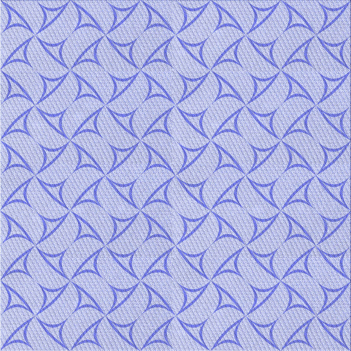 Round Patterned Sky Blue Rug, pat2695blu