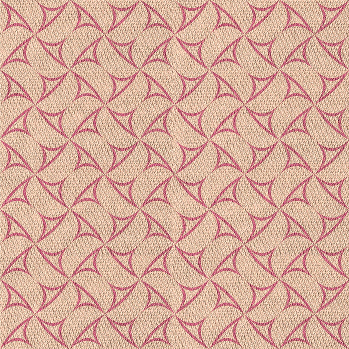 Round Machine Washable Transitional Red Rug, wshpat2695brn