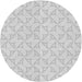 Square Patterned Platinum Gray Rug, pat2695gry