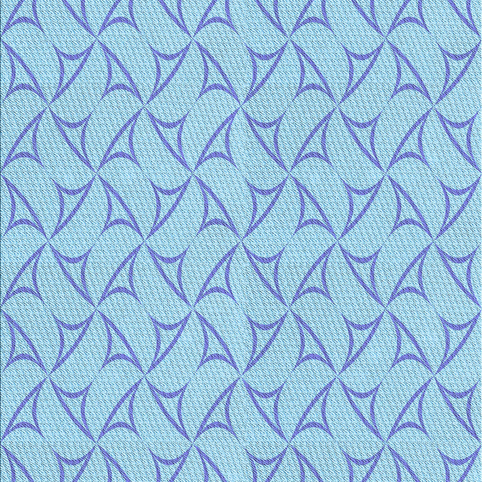 Patterned Iceberg Blue Rug, pat2695lblu