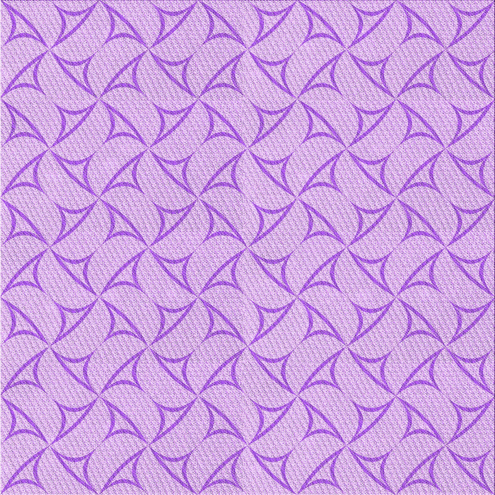 Round Machine Washable Transitional Purple Rug, wshpat2695pur