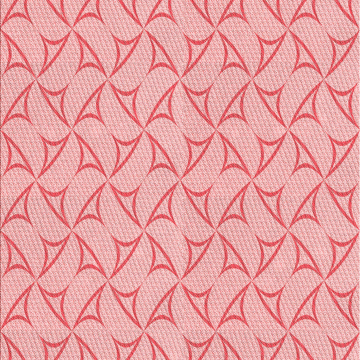 Patterned Red Rug, pat2695rd