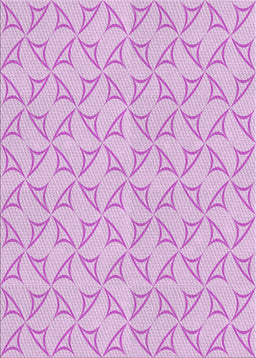 Patterned Blossom Pink Novelty Rug, pat2695