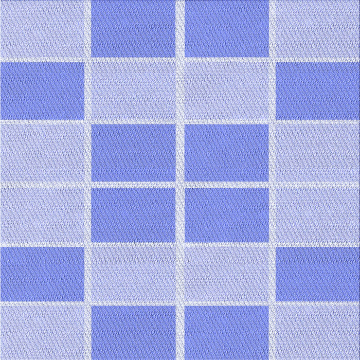 Round Patterned Sky Blue Rug, pat2696blu