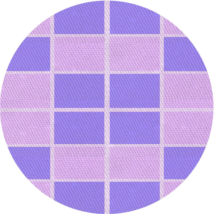 Square Patterned Mauve Purple Rug, pat2696pur