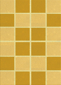 Machine Washable Transitional Bright Gold Yellow Rug, wshpat2696yw