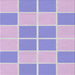 Sideview of Machine Washable Transitional Pale Lilac Purple Rug, wshpat2696