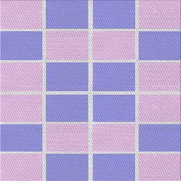 Square Patterned Pale Lilac Purple Novelty Rug, pat2696