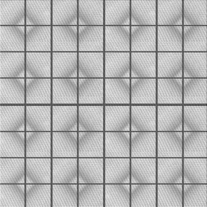 Round Patterned Gunmetal Gray Rug, pat2697gry