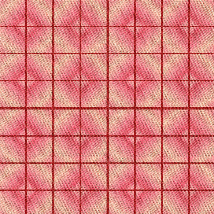 Round Patterned Light Salmon Rose Pink Rug, pat2697org